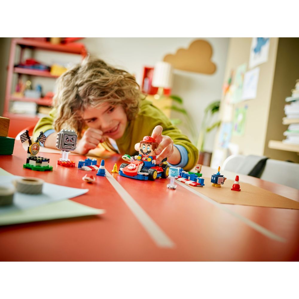 LEGO® Super Mario - Mario interactiv si Standard Kart (72043) | Noriel