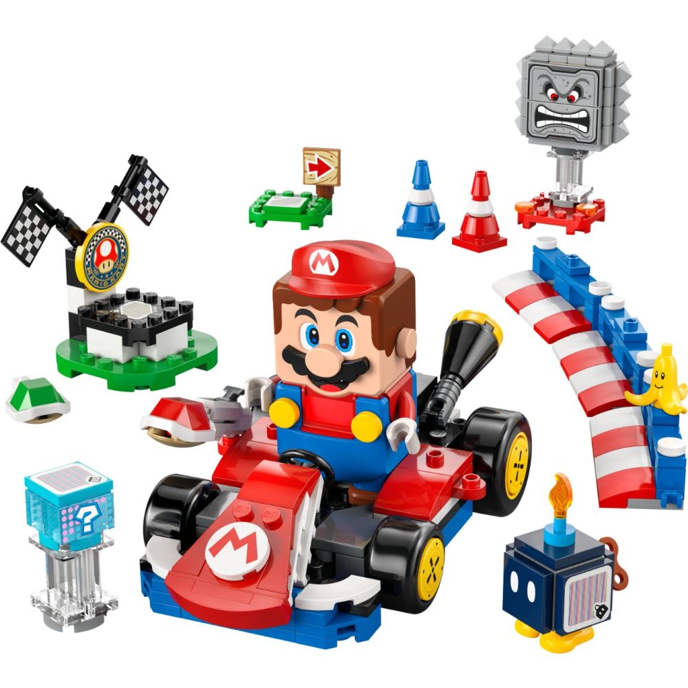 LEGO® Super Mario - Mario interactiv si Standard Kart (72043)