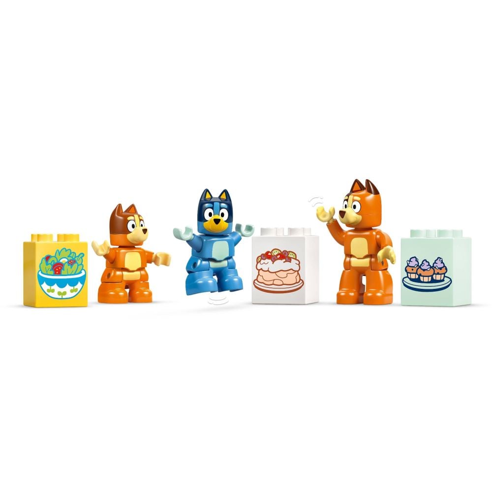 LEGO® DUPLO - Casa de familie a lui Blue cu un joc de memorie (10459)