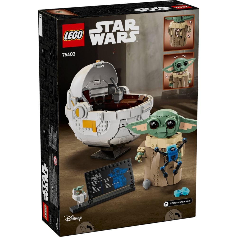 LEGO® Star Wars - Grogu cu landoul planor (75403)