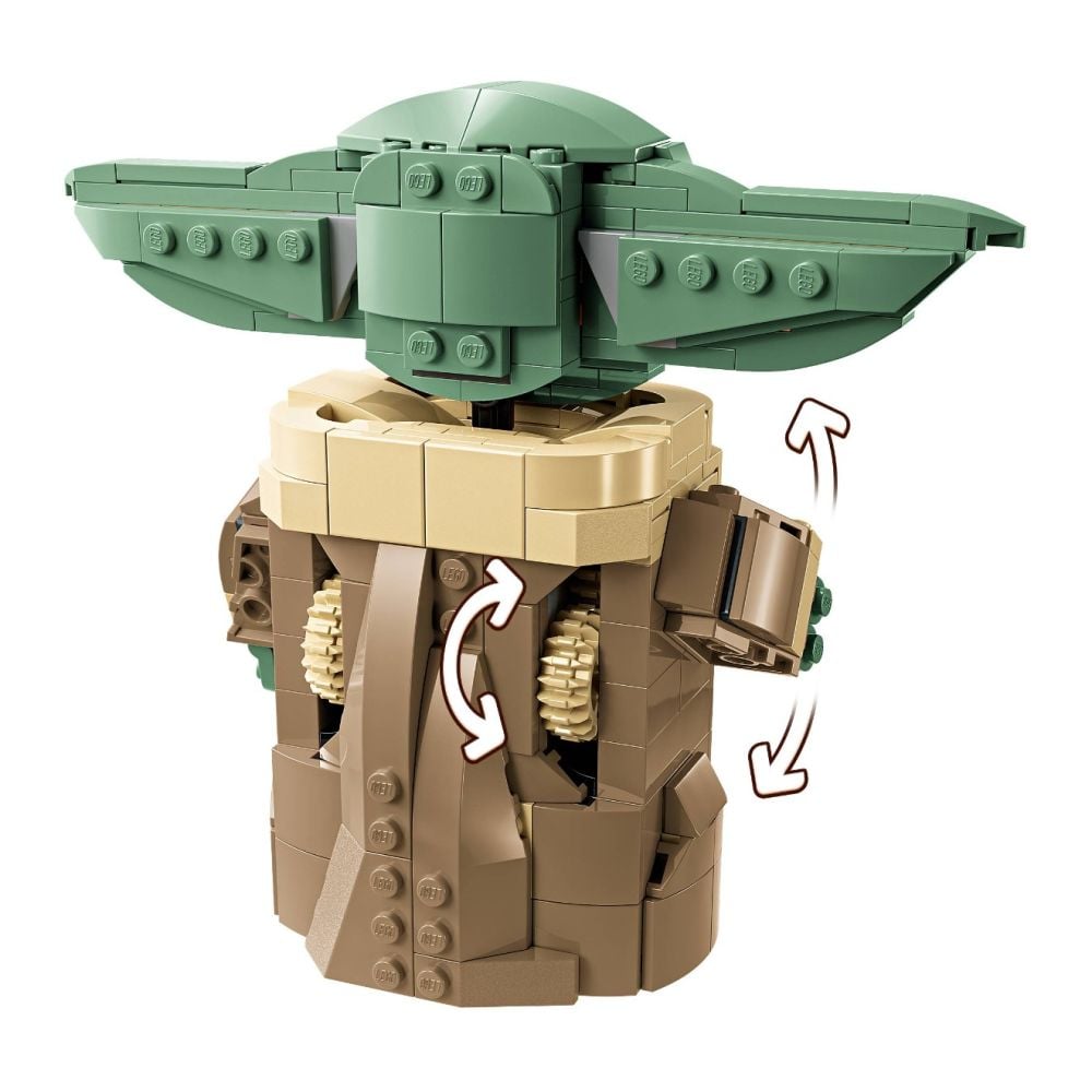 LEGO® Star Wars - Grogu cu landoul planor (75403)