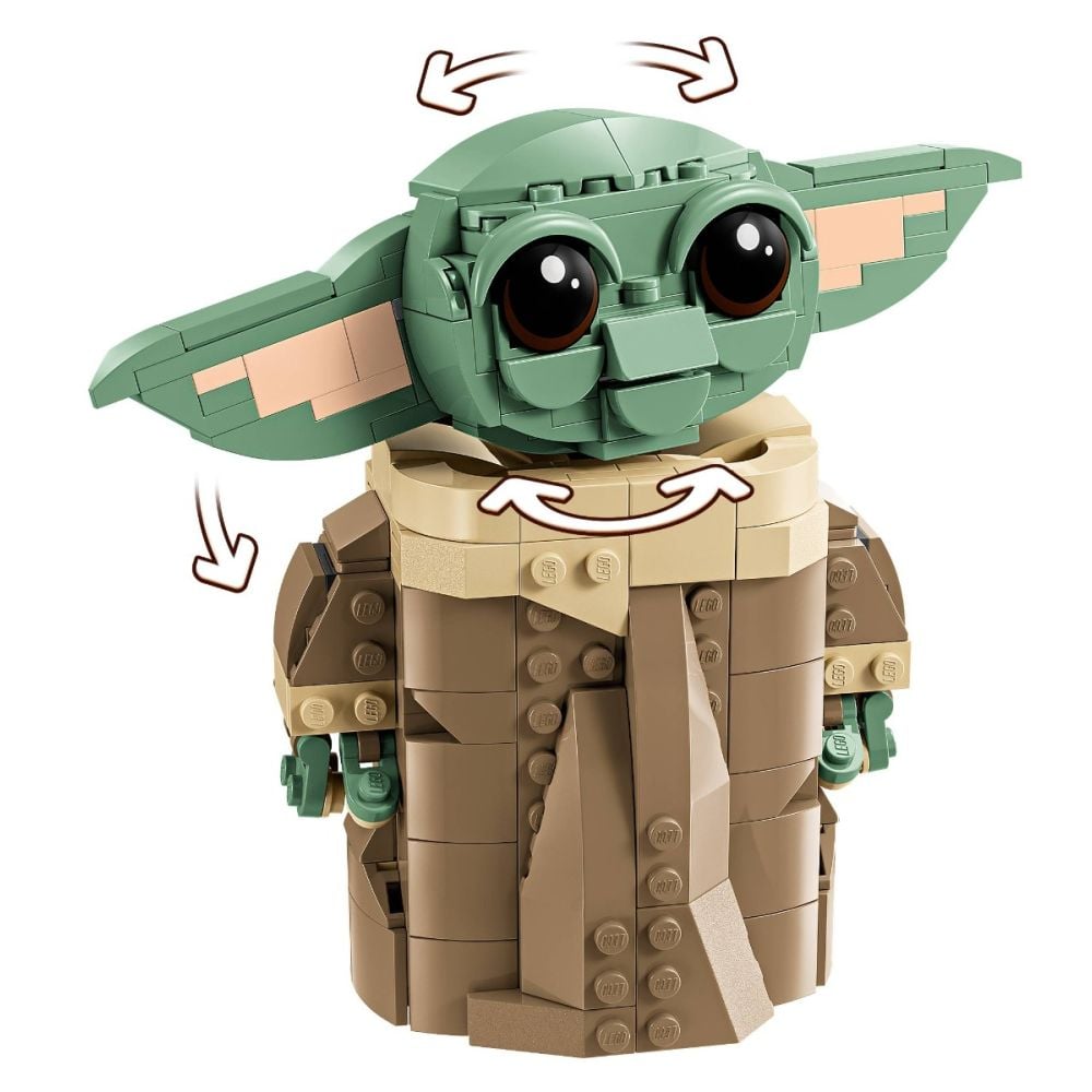 LEGO® Star Wars - Grogu cu landoul planor (75403)