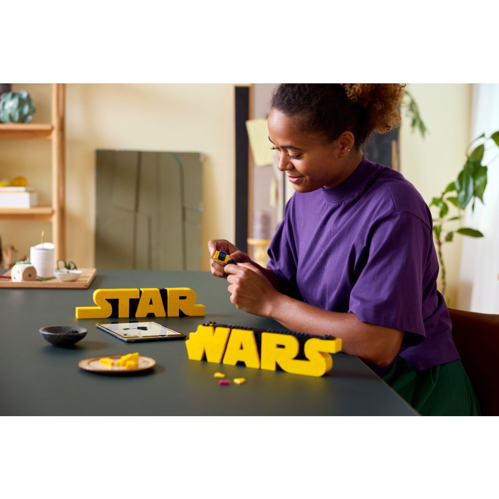 LEGO® Star Wars - Logoul Star Wars din caramizi (75407)
