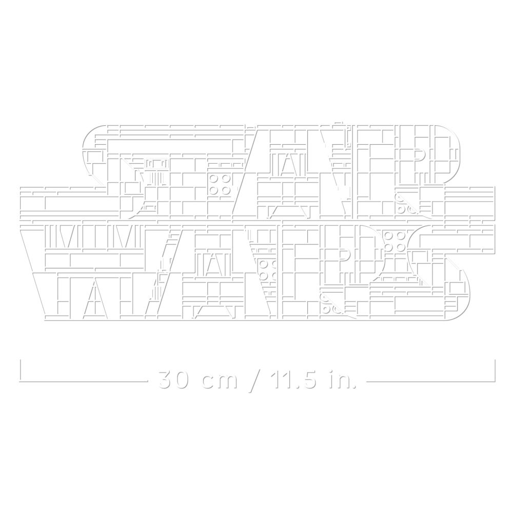 LEGO® Star Wars - Logoul Star Wars din caramizi (75407)