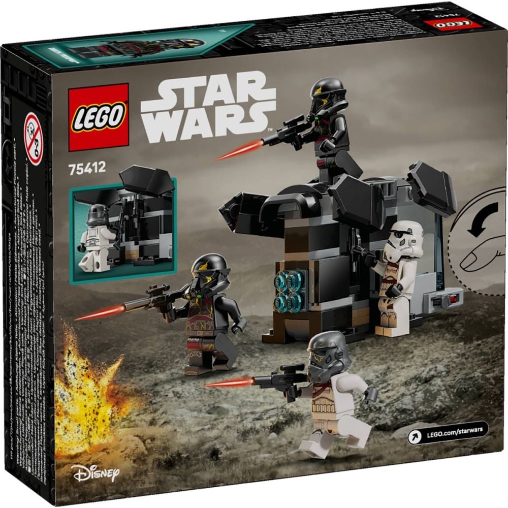 LEGO® Star Wars - Pachet de lupta soldati ai mortii si soldati ai noptii (75412)