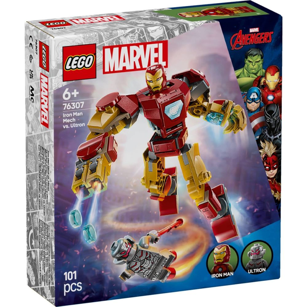 LEGO® Super Heroes - Robotul Iron Man vs. Ultron (76307)