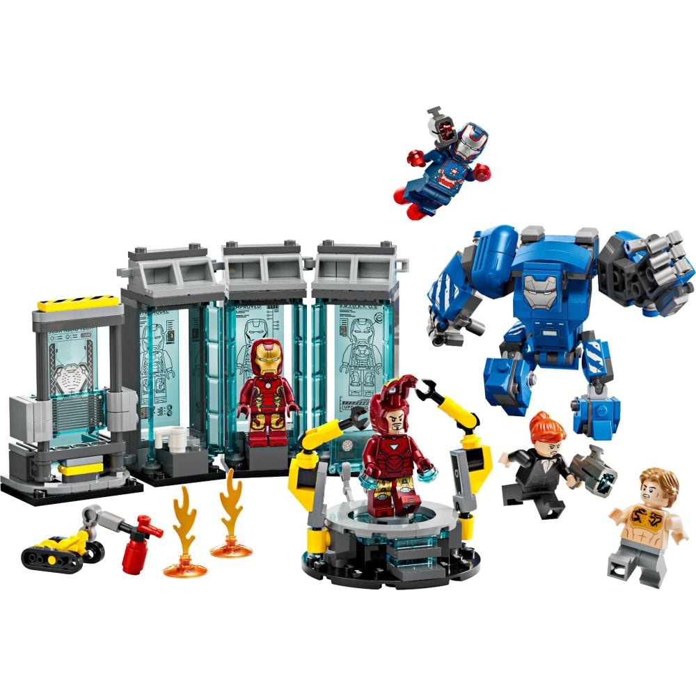 LEGO® Super Heroes - Laboratorul lui Iron Man: Sala armurilor (76315)