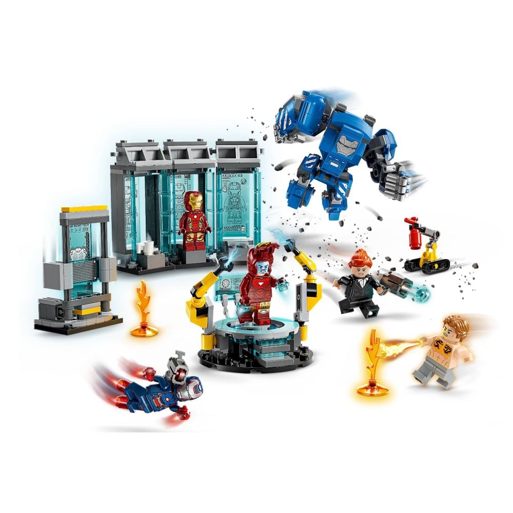 LEGO® Super Heroes - Laboratorul lui Iron Man: Sala armurilor (76315)
