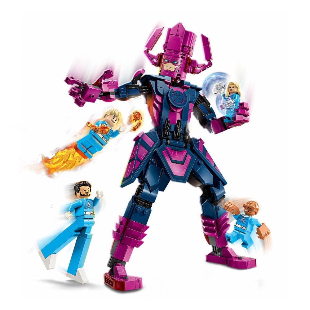 LEGO® Super Heroes - Figurina de constructie Cei patru fantastici vs. Galactus (76316)