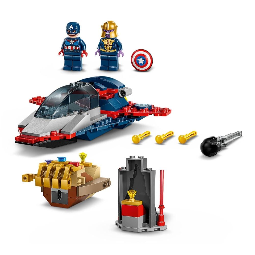 LEGO® Super Heroes - Capitanul America vs Thanos (76319)
