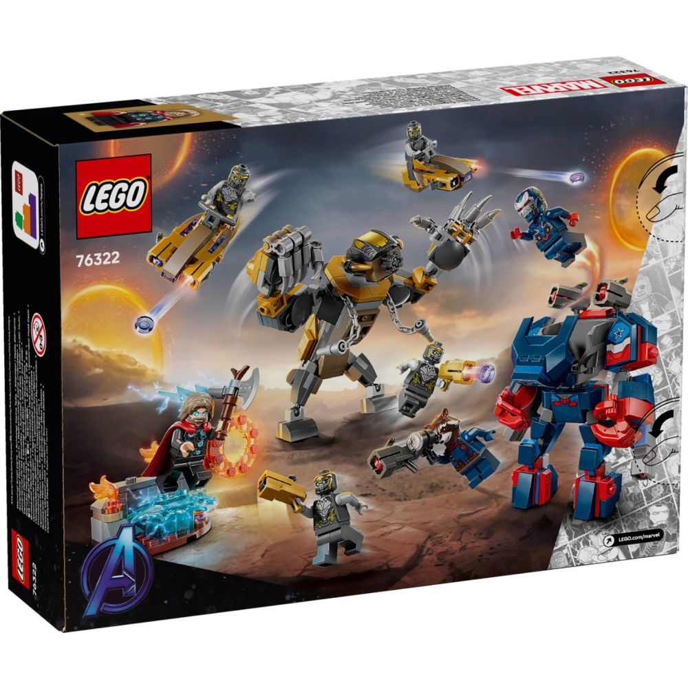 LEGO® Super Heroes - Thor vs Chitauri din Razbunatorii: Sfarsitul