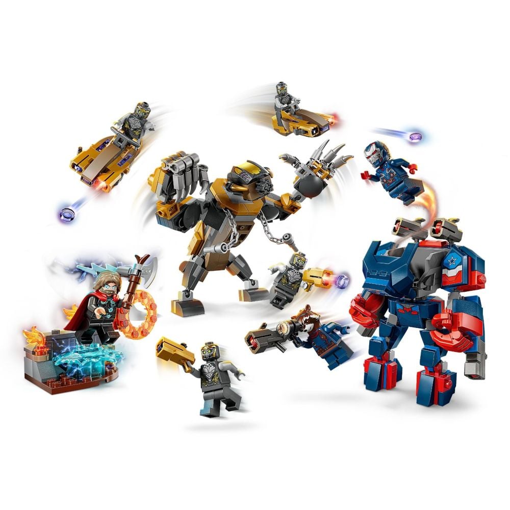 LEGO® Super Heroes - Thor vs Chitauri din Razbunatorii: Sfarsitul jocului (76322)