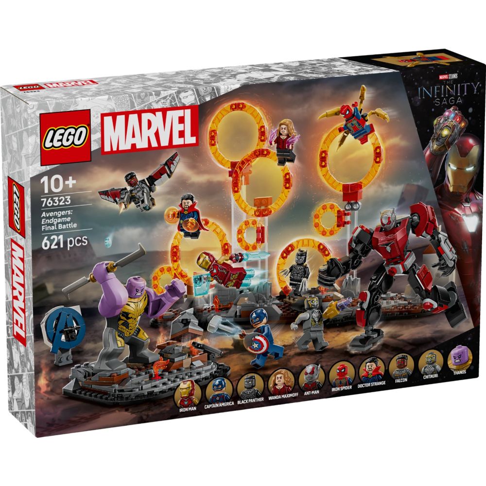LEGO® Super Heroes - Razbunatorii: Sfarsitul jocului, Batalia finala (76323)