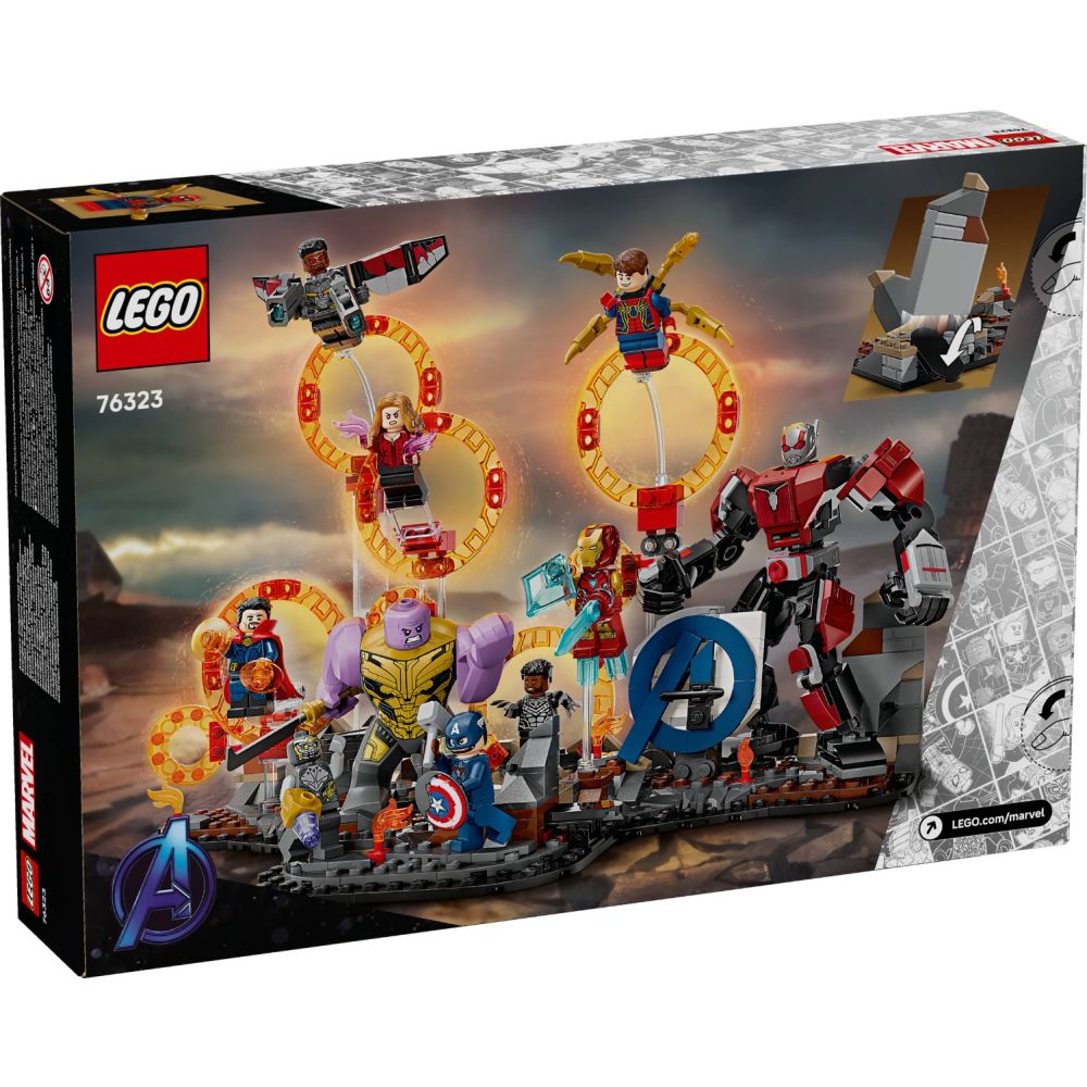 LEGO® Super Heroes - Razbunatorii: Sfarsitul jocului, Batalia finala (76323)