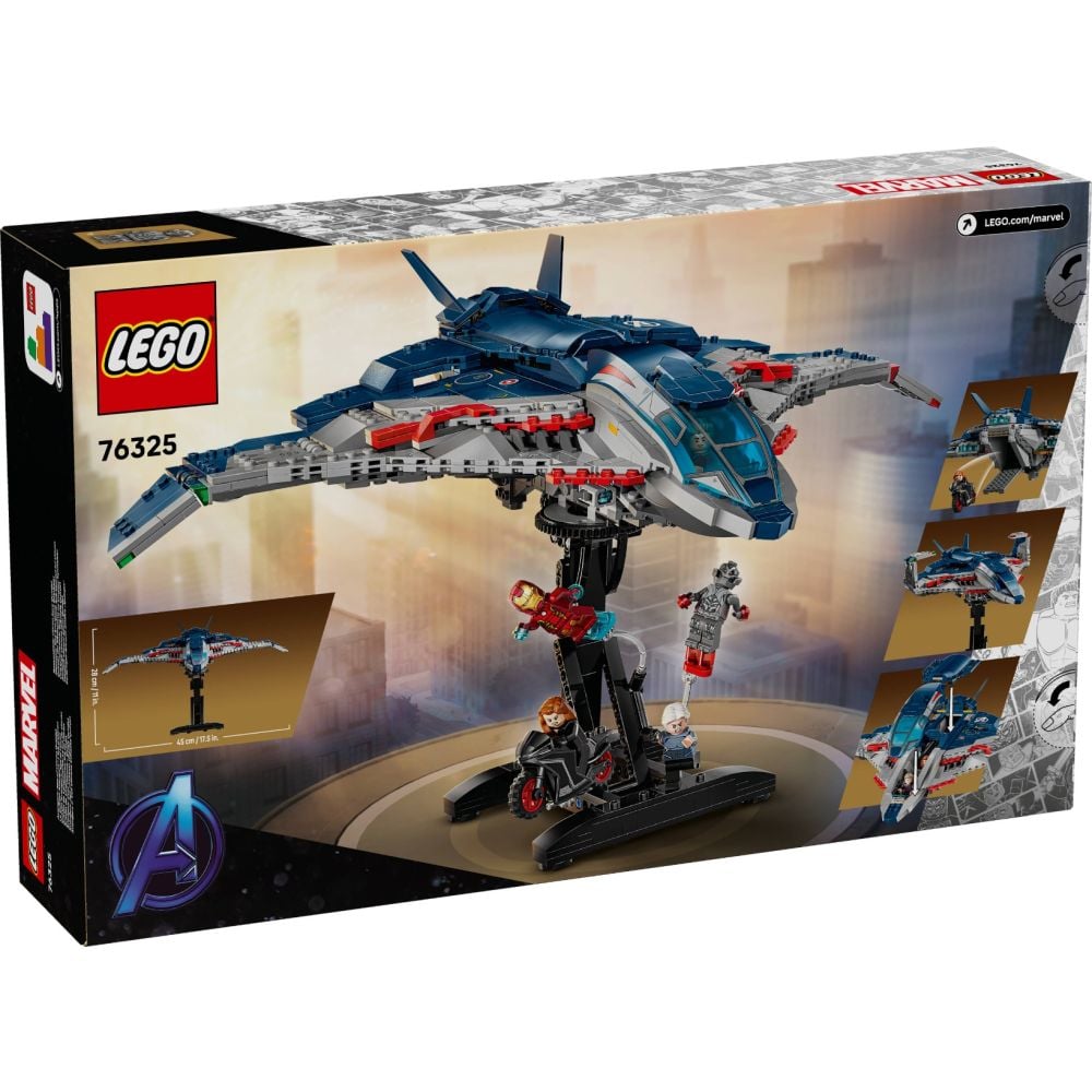 LEGO® Super Heroes - Quinjet din Razbunatorii: Sub semnul lui Ultron (76325)