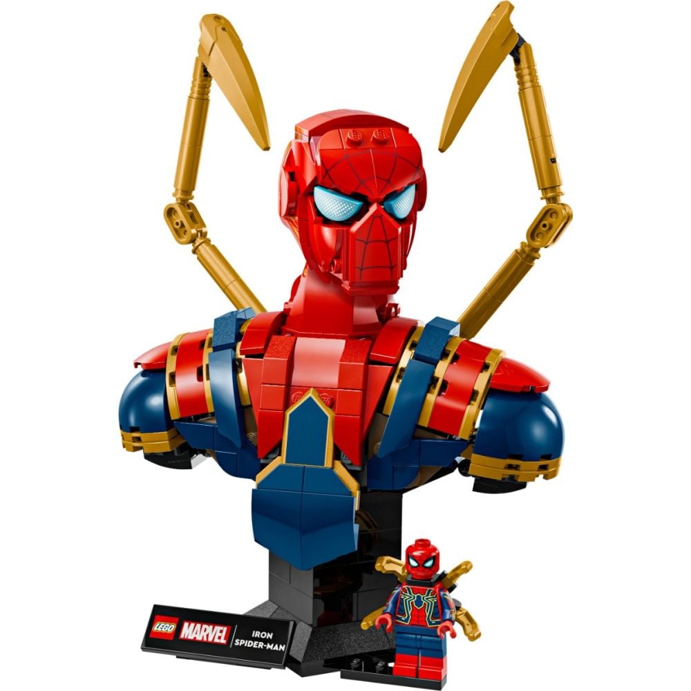 LEGO® Super Heroes - Bustul lui Iron Spider-Man (76326)