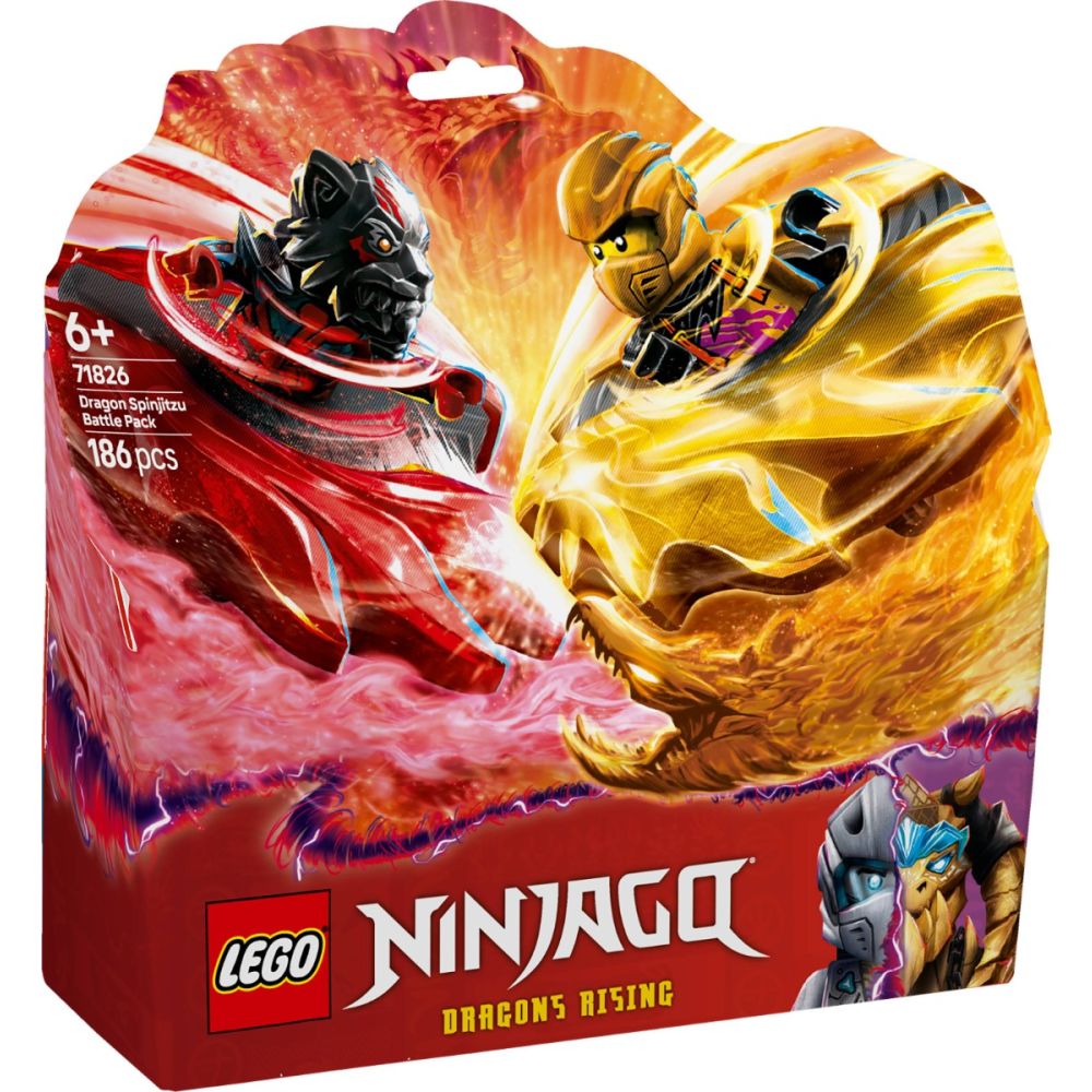 LEGO® Ninjago - Pachet de lupta cu dragoni Spinjitzu (71826) | Noriel