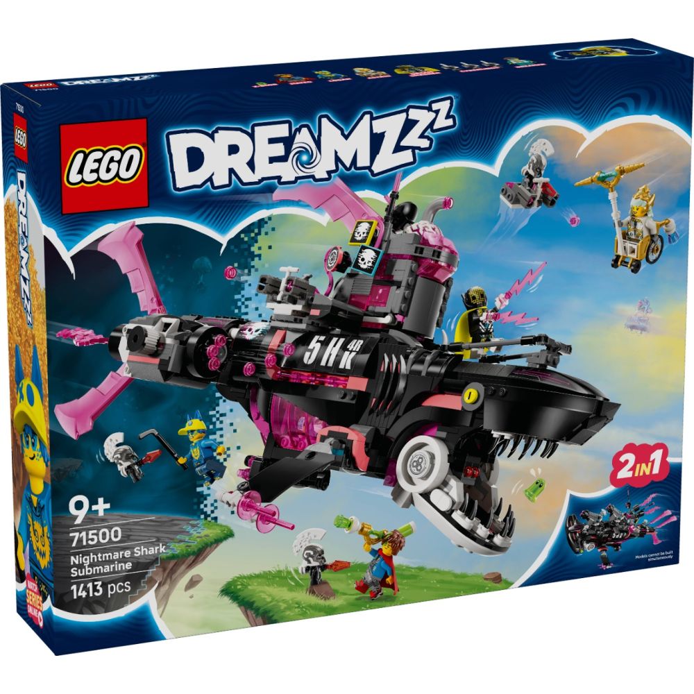 LEGO® Dreamzzz - Submarin-rechin de cosmar (71500)