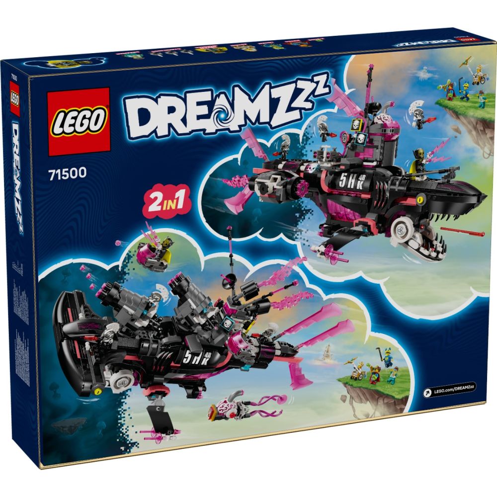 LEGO® Dreamzzz - Submarin-rechin de cosmar (71500) | Noriel