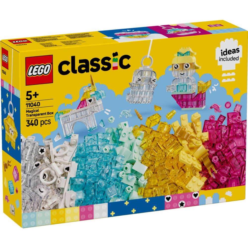 LEGO® Classic - Cutie transparenta magica (11040) | Noriel