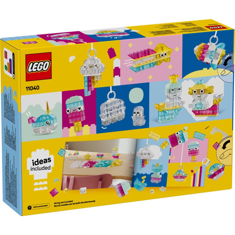 LEGO® Classic - Cutie transparenta magica (11040) | Noriel