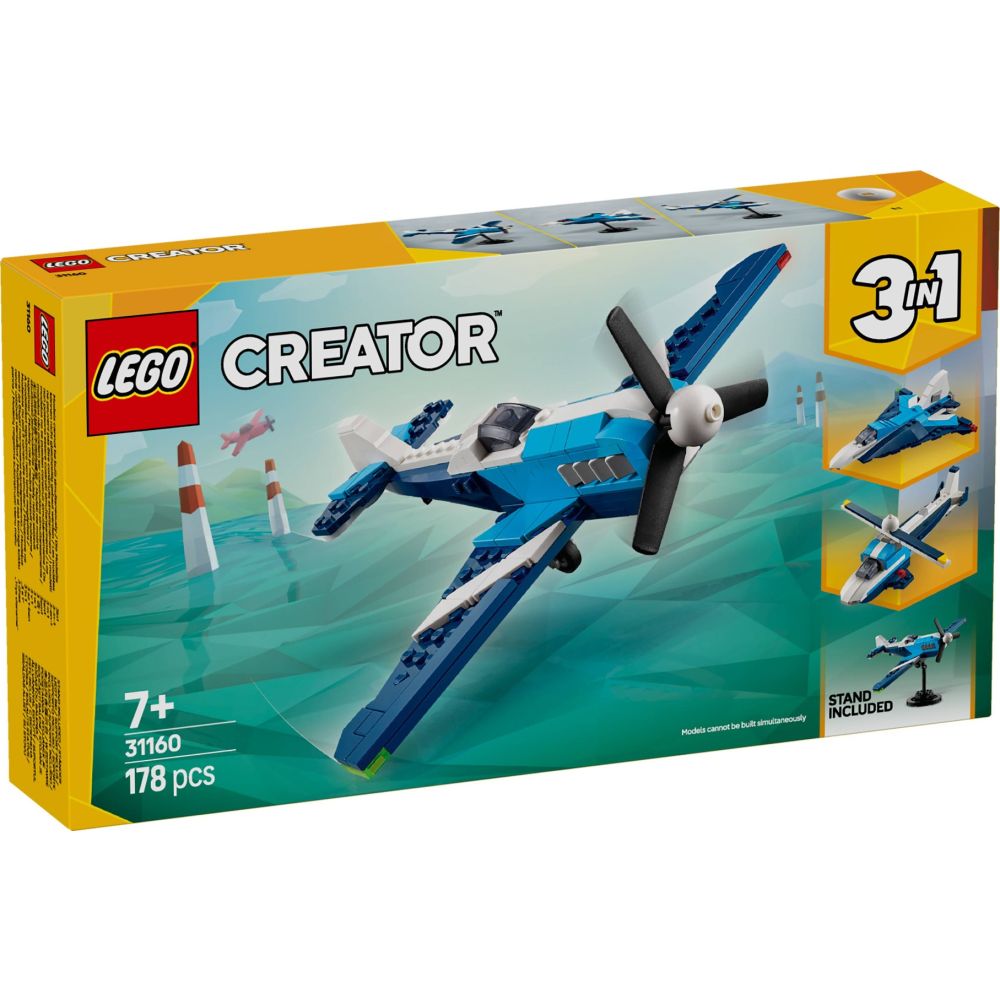 LEGO® Creator - Aparat de zbor: Avion de curse (31160)
