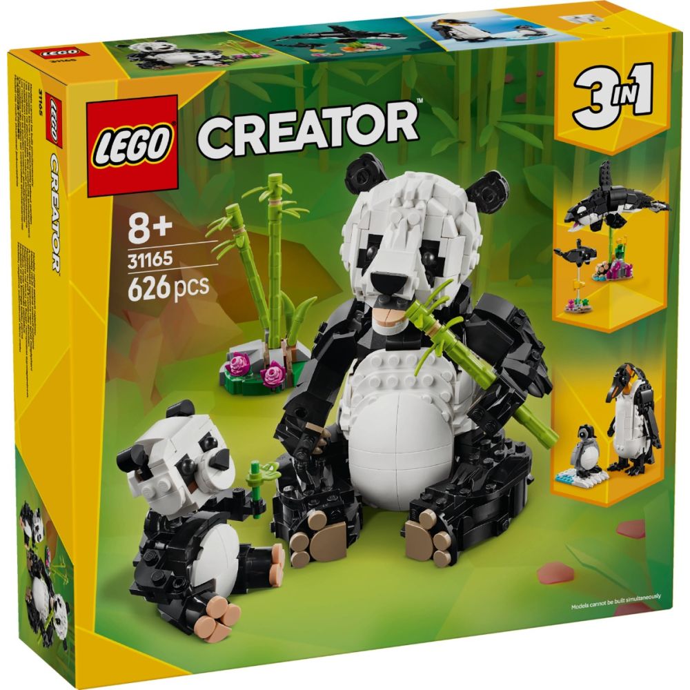 LEGO® Creator - Animale salbatice: Familia de ursi panda (31165