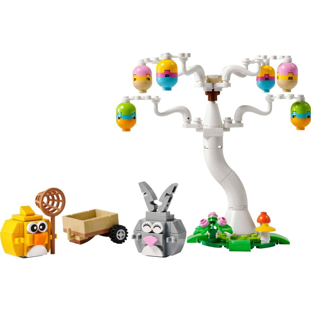 LEGO® Iconic - Iepuras si vanatoare de oua de Paste (40808)