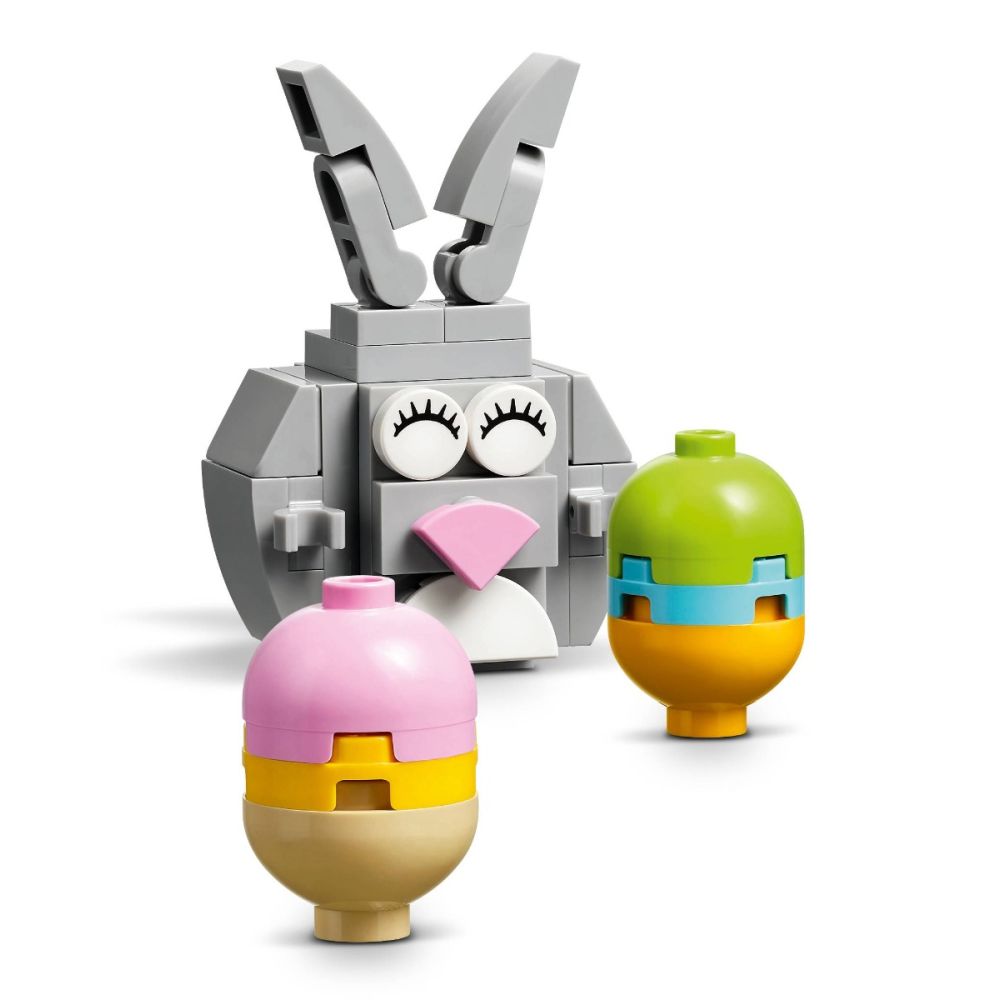 LEGO® Iconic - Iepuras si vanatoare de oua de Paste (40808)