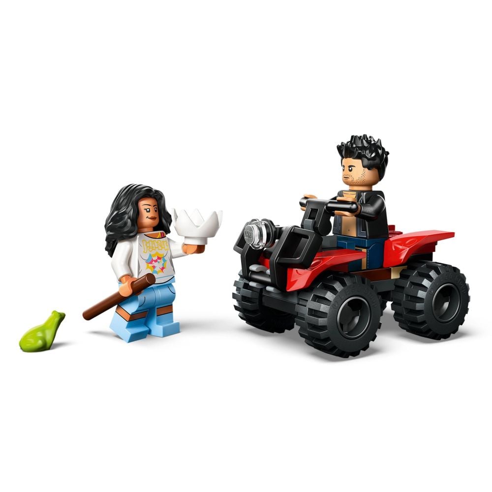 LEGO® Jurassic World - Evadare pe rau din calea lui T. Rex (76975)