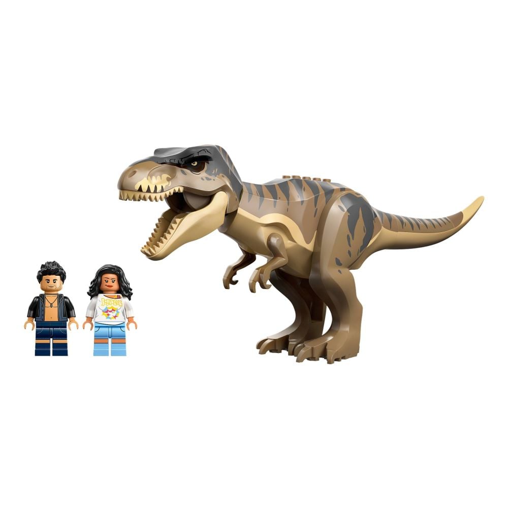LEGO® Jurassic World - Evadare pe rau din calea lui T. Rex (76975)