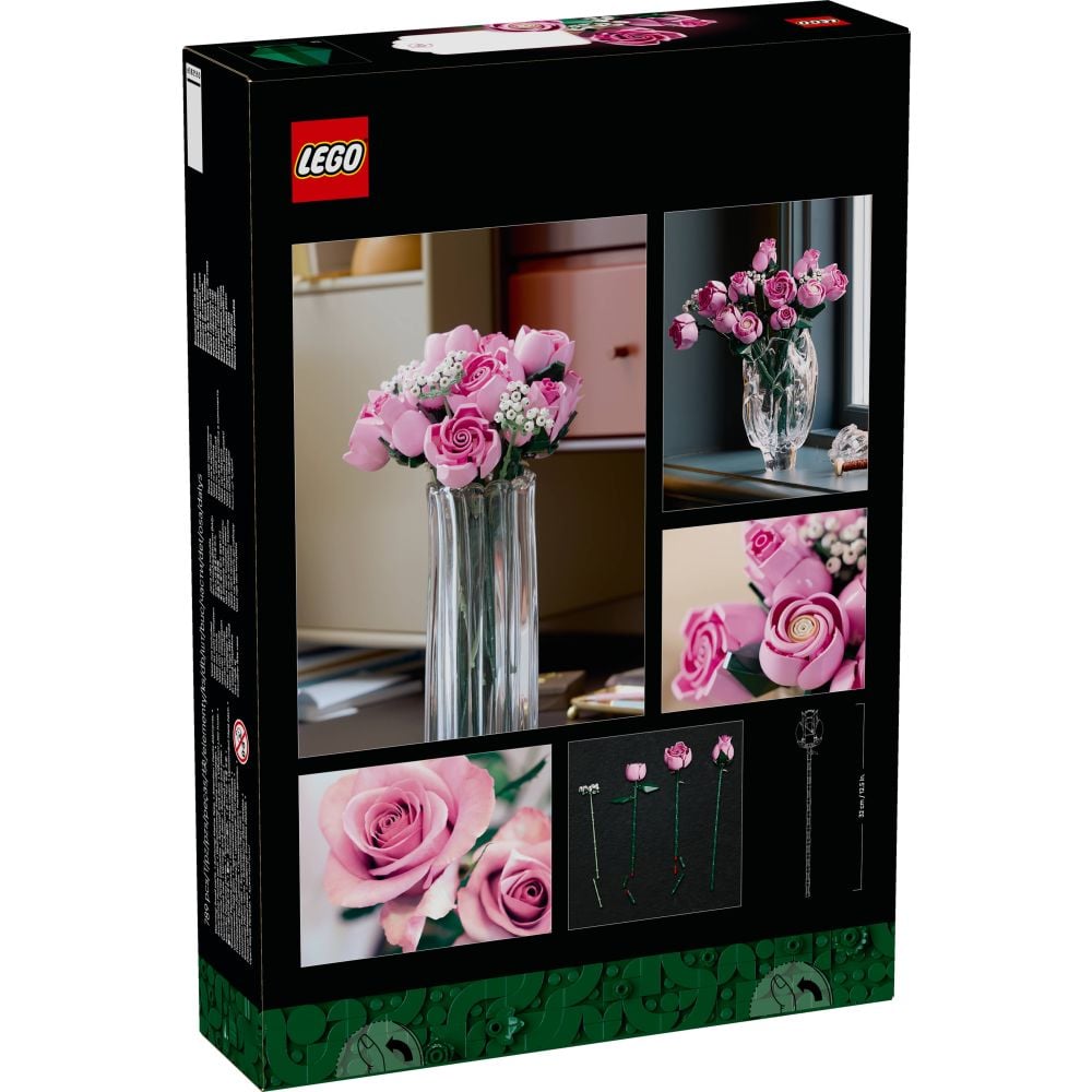 LEGO® Botanicals - Buchet de trandafiri roz (10374)