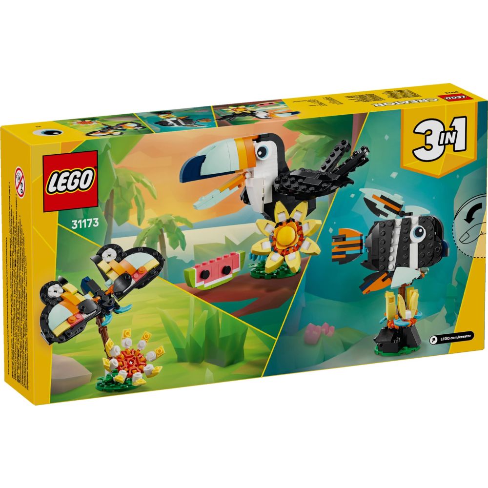 LEGO® Creator - Animale salbatice: Tucan tropical (31173)