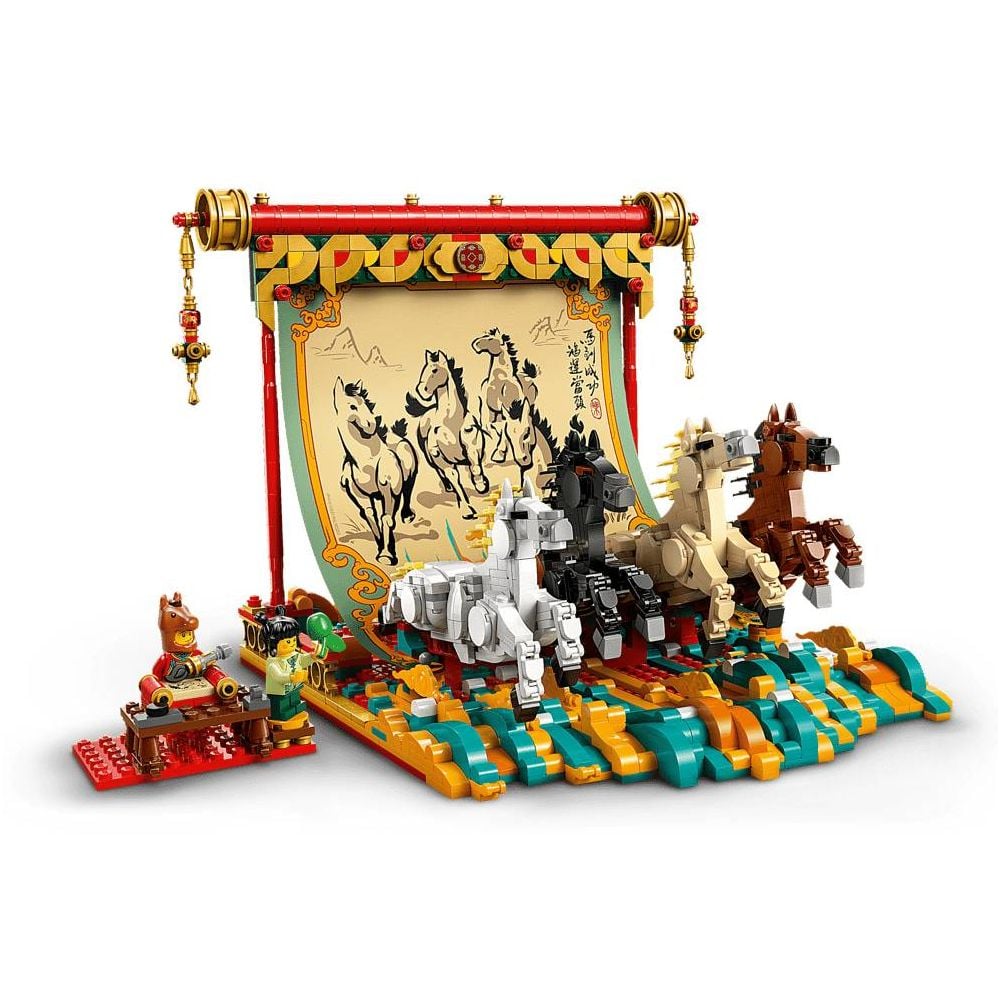 LEGO® Festival - Pictura cu cai in galop (80119)