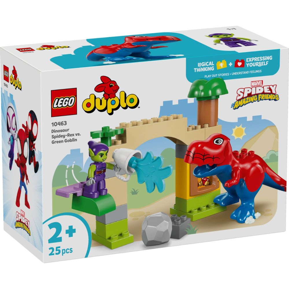 LEGO® DUPLO - Dinozaurul Spidey-Rex vs Green Goblin (10463)