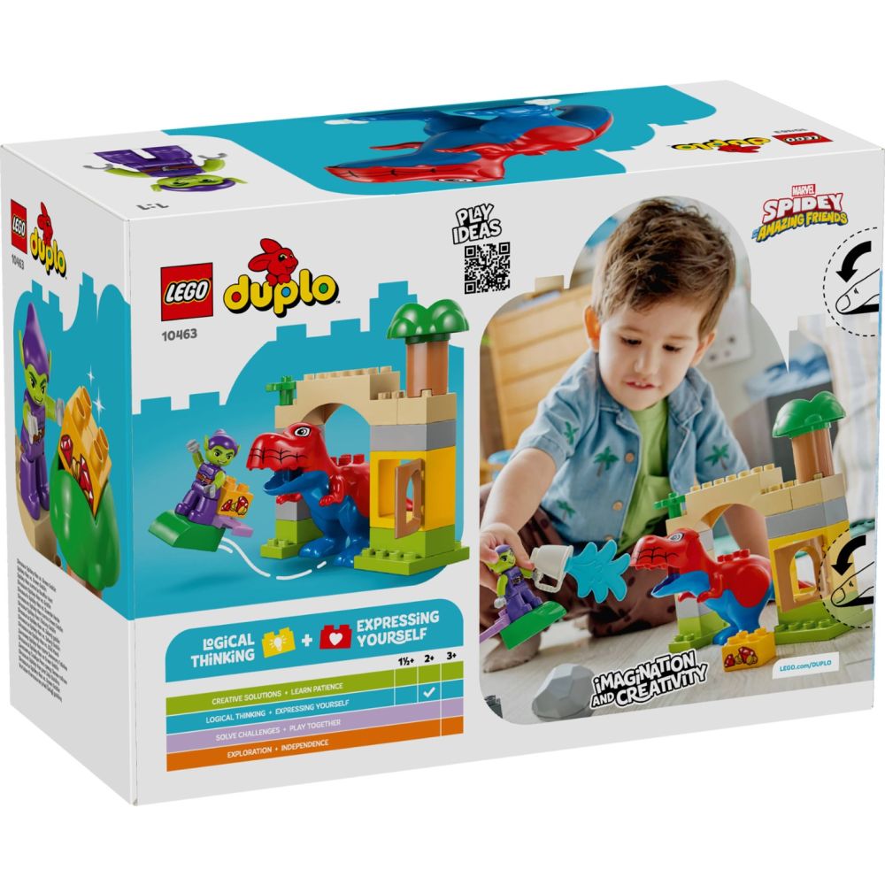 LEGO® DUPLO - Dinozaurul Spidey-Rex vs Green Goblin (10463)
