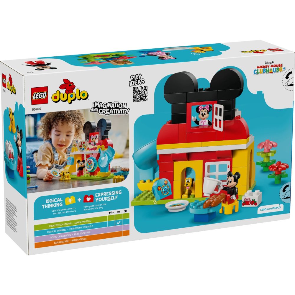 LEGO® DUPLO - Clubul lui Mickey Mouse cu Minnie si Pluto (10465)