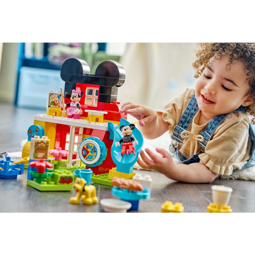 LEGO® DUPLO - Clubul lui Mickey Mouse cu Minnie si Pluto (10465)