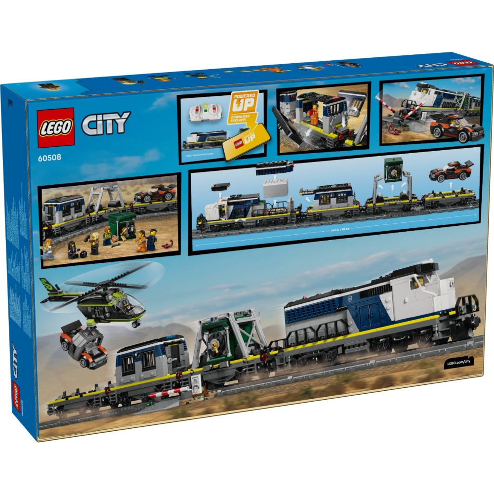 LEGO® City - Jaf in trenul politiei (60508)