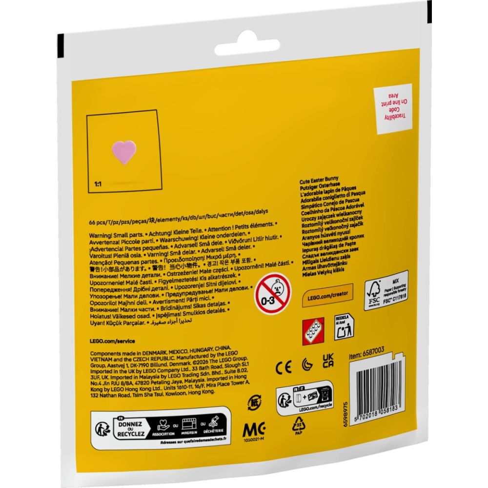 LEGO® Creator - Iepuras dragalas de Paste (30716)