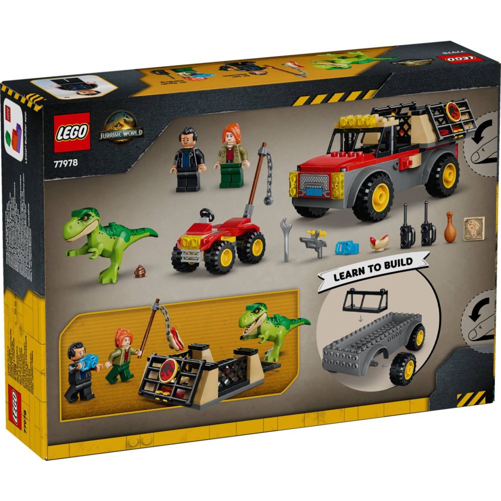 LEGO® Jurassic World - Camioneta de transport pentru un tanar T. Rex (77978)