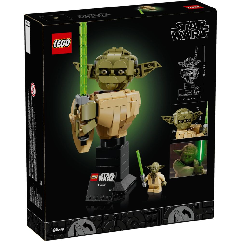 LEGO® Star Wars - Bustul lui Yoda (75438)