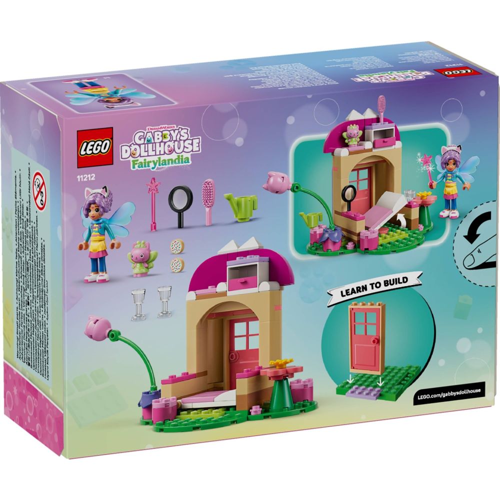 LEGO® Gabbys Dollhouse - Casuta din gradina a Miau-Zanei (11212)