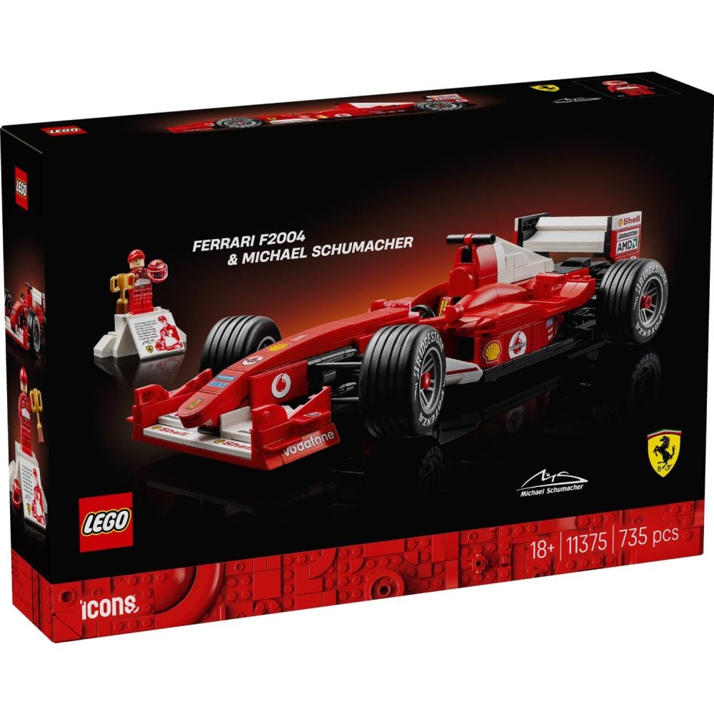 LEGO® Icons - Ferrari F2004 si Michael Schumacher (11375) | Noriel
