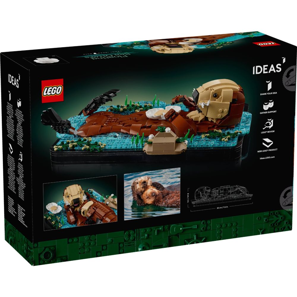 LEGO® Ideas - Vidre plutind pe apa (21366)