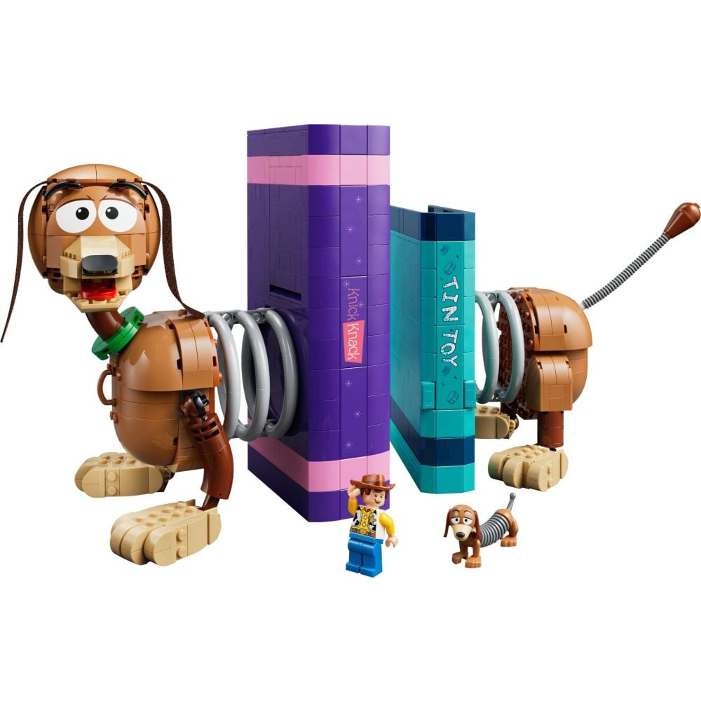 LEGO® Disney Pixar - Opritoare de carti Cainele Slinky din Povestea jucariilor (43301)