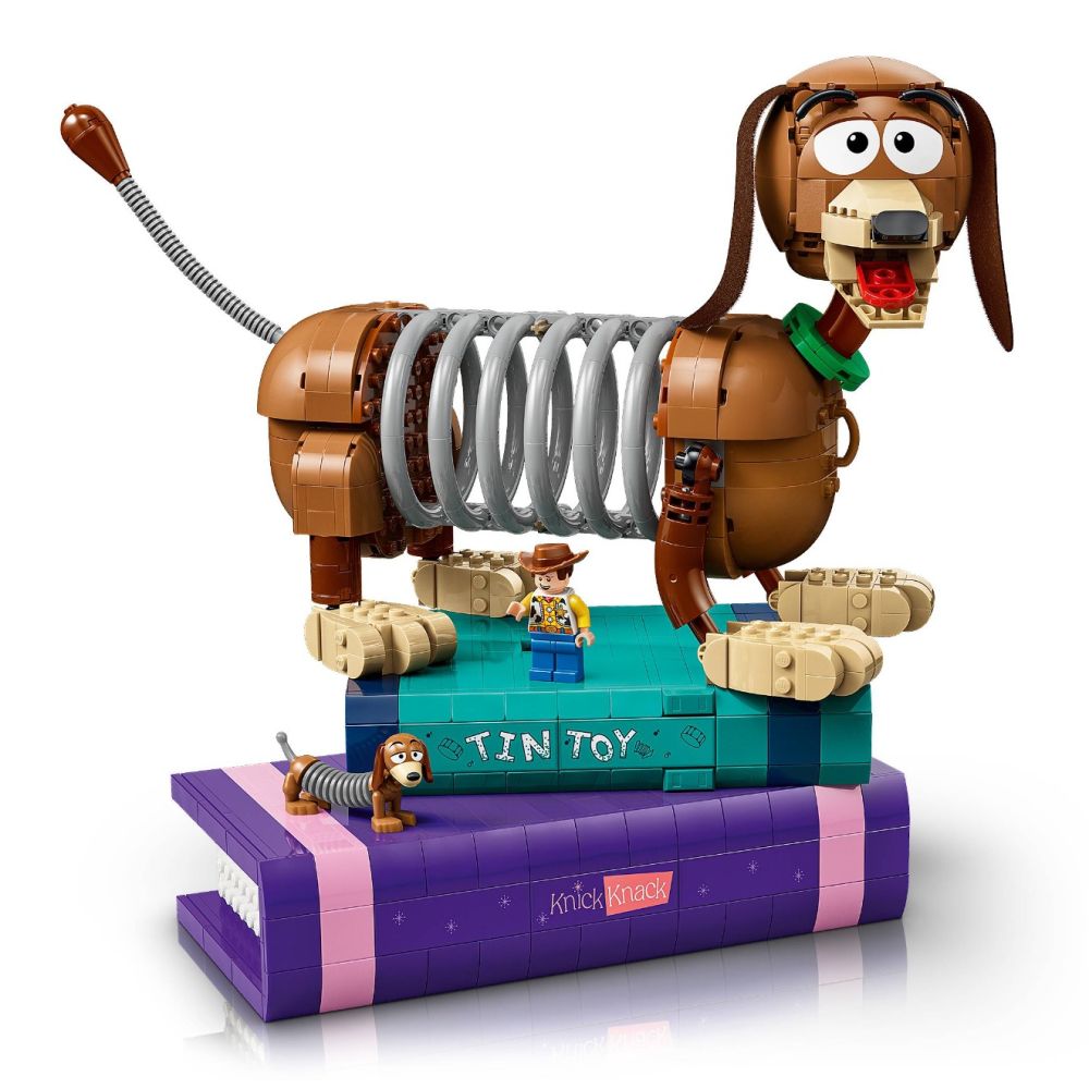 LEGO® Disney Pixar - Opritoare de carti Cainele Slinky din Povestea jucariilor (43301)
