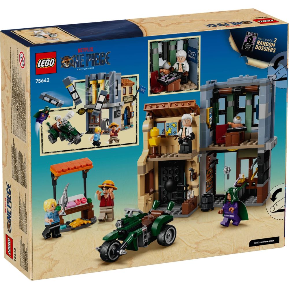 LEGO® ONE PIECE - Infruntare cu capitanul Smoker (75642)