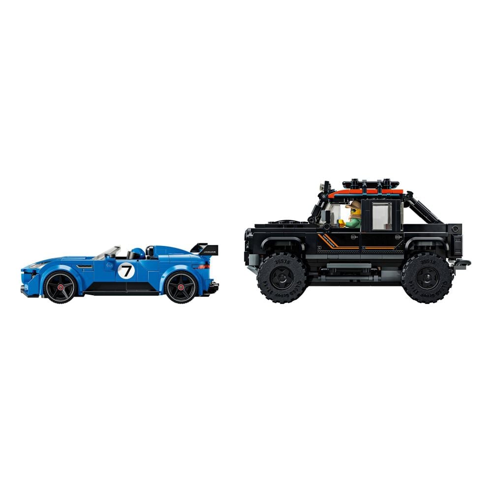 LEGO® Speed Champions - Jaguar Project 7 si Land Rover Defender (77264)