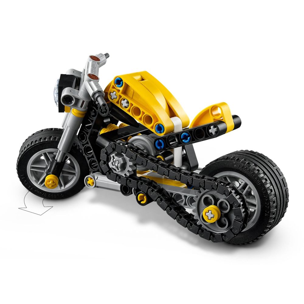 LEGO® Technic - Motocicleta galbena (42225)